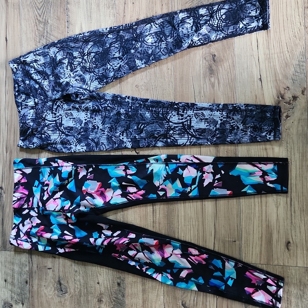 Champion | 2 Pair Geometric Print Leggings